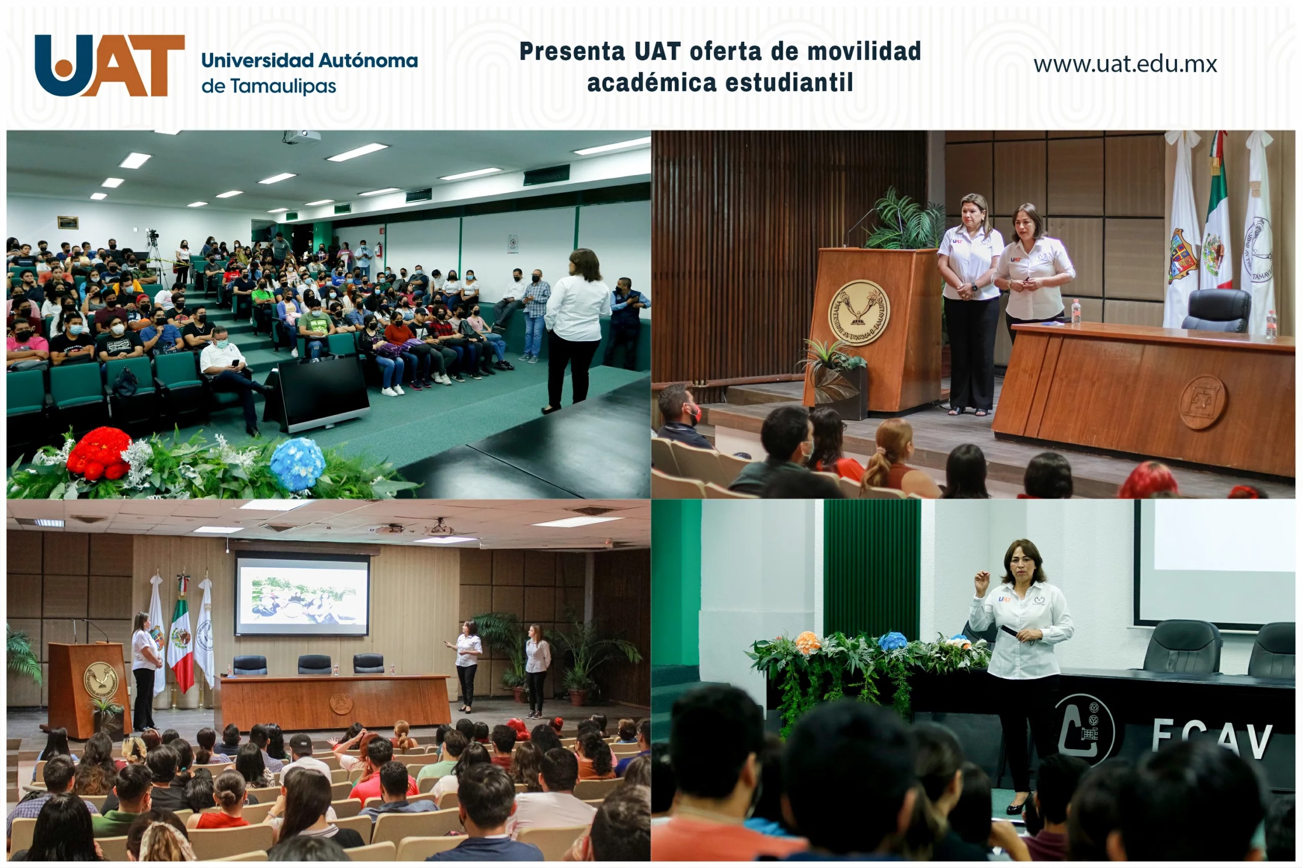 Presenta UAT oferta de convocatorias de movilidad estudiantil