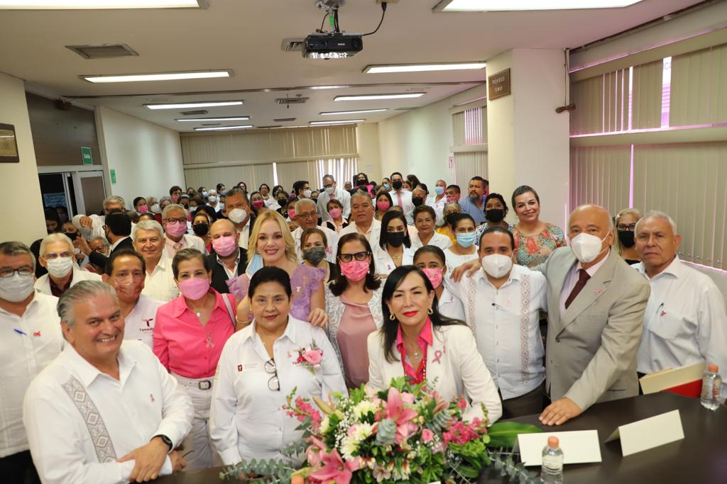 Inicia Tamaulipas actividades de  sensibilización contra el cáncer de mama.