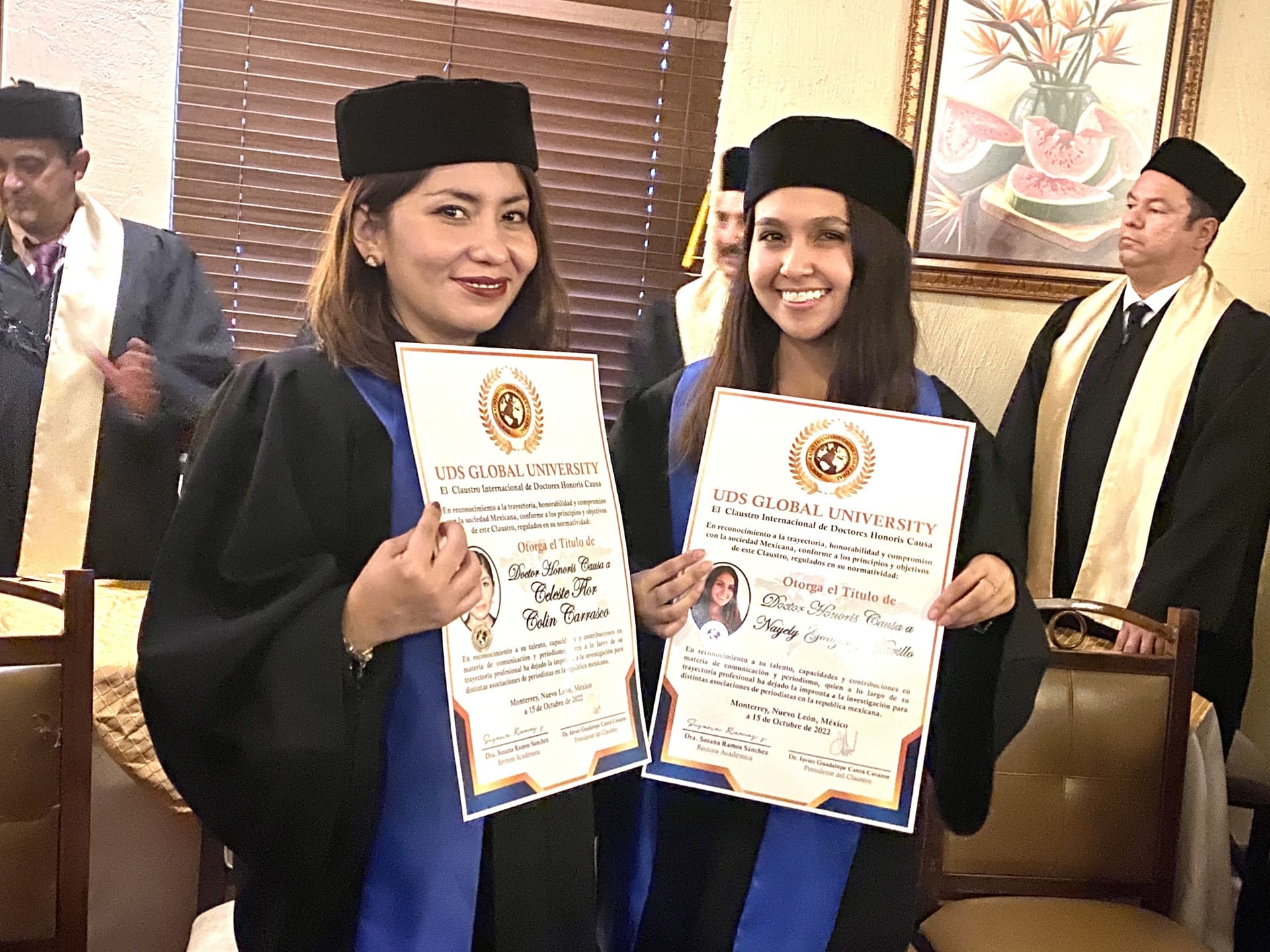 Integrantes de CONAPE reciben Doctorado Honoris Causa