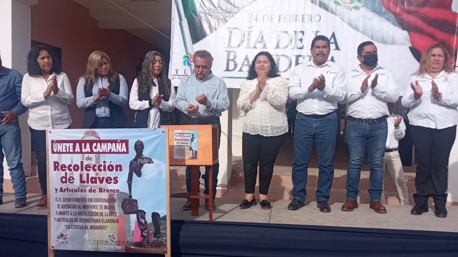Antonio Leija Villarreal invita a donar llaves para construir monumento al «Migrante»
