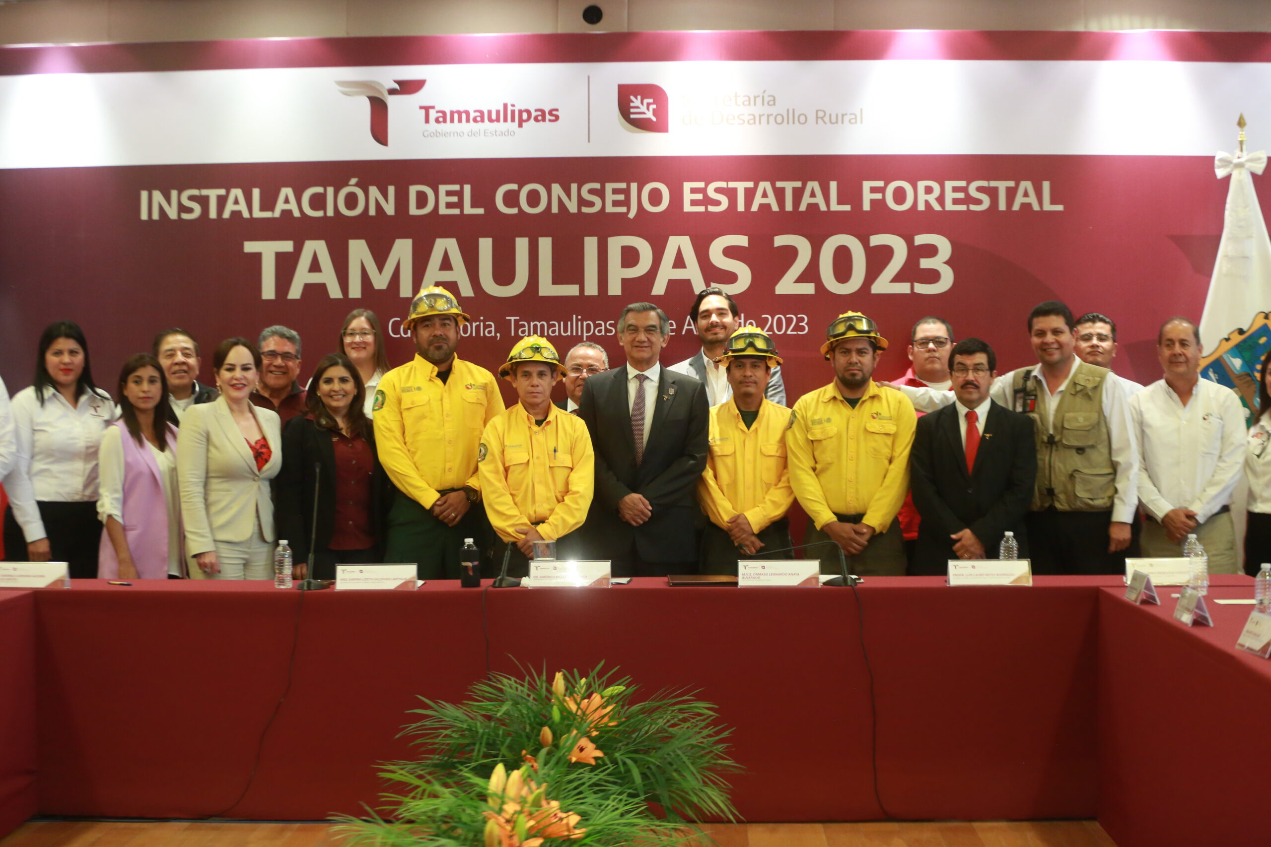 Instala el gobernador Consejo Estatal Forestal en Tamaulipas